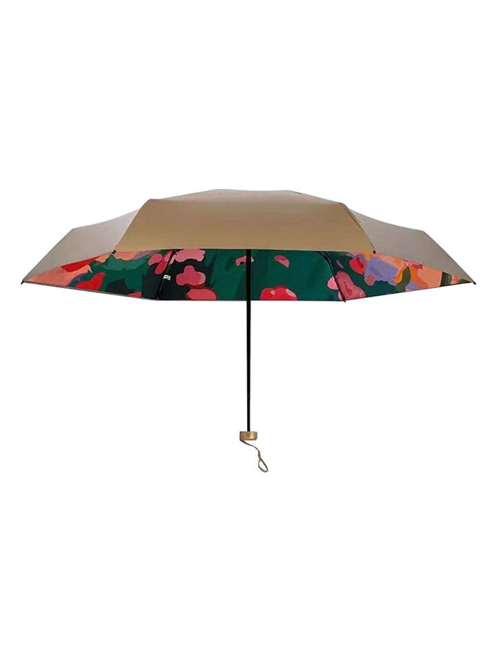 Le Monde du Parapluie Taschenschirm in Beige/ Bunt - Ø 90 cm günstig kaufen onesize