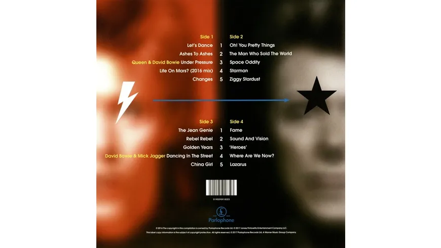 Legacy (The Very Best Of David Bowie) 180GR.