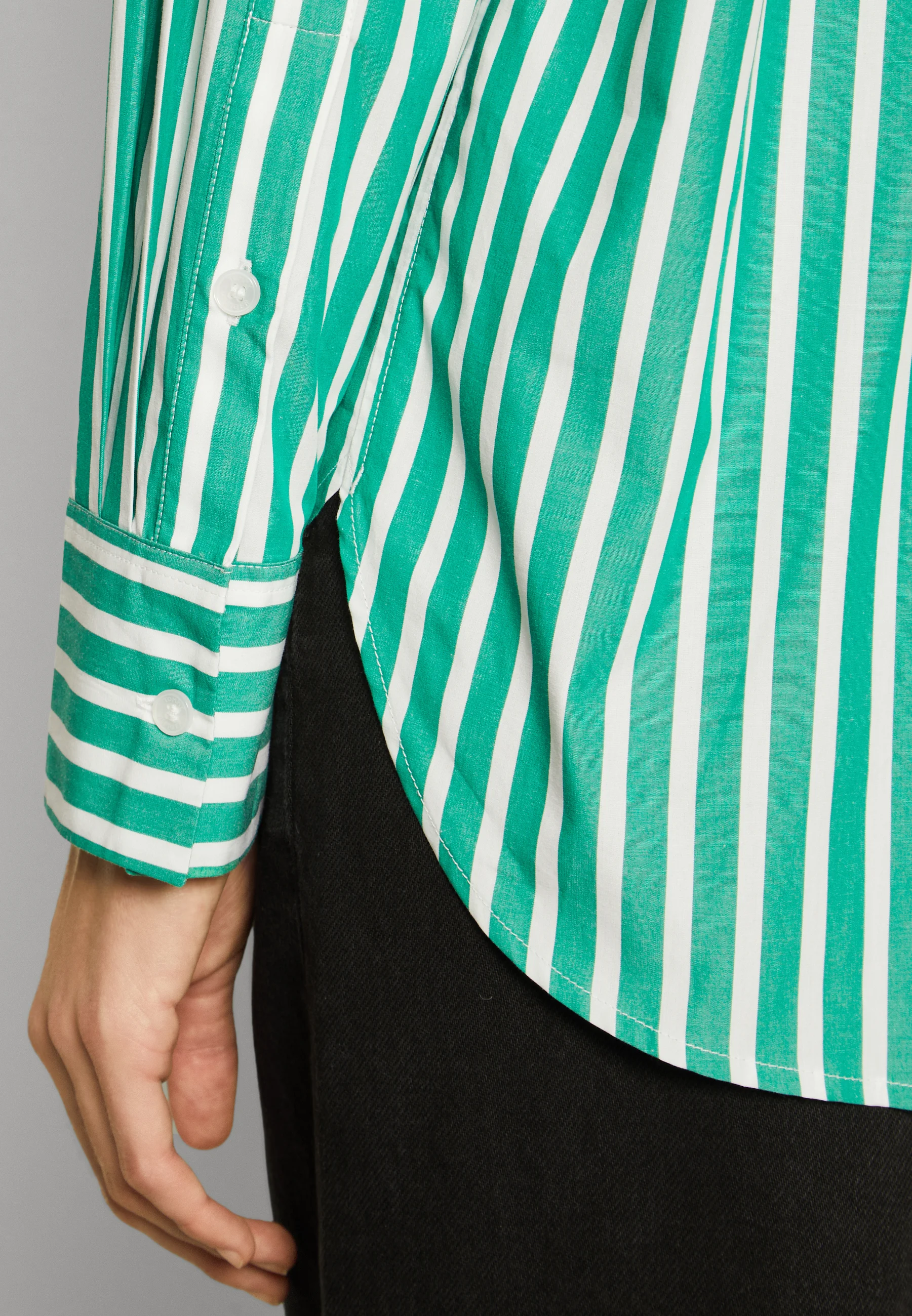 Camisa Tommy Hilfiger de rayas de ajuste fácil - Camisa