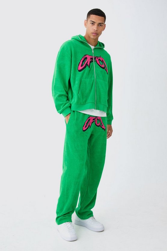 Kastiger Oversize Official Frottee Hoodie