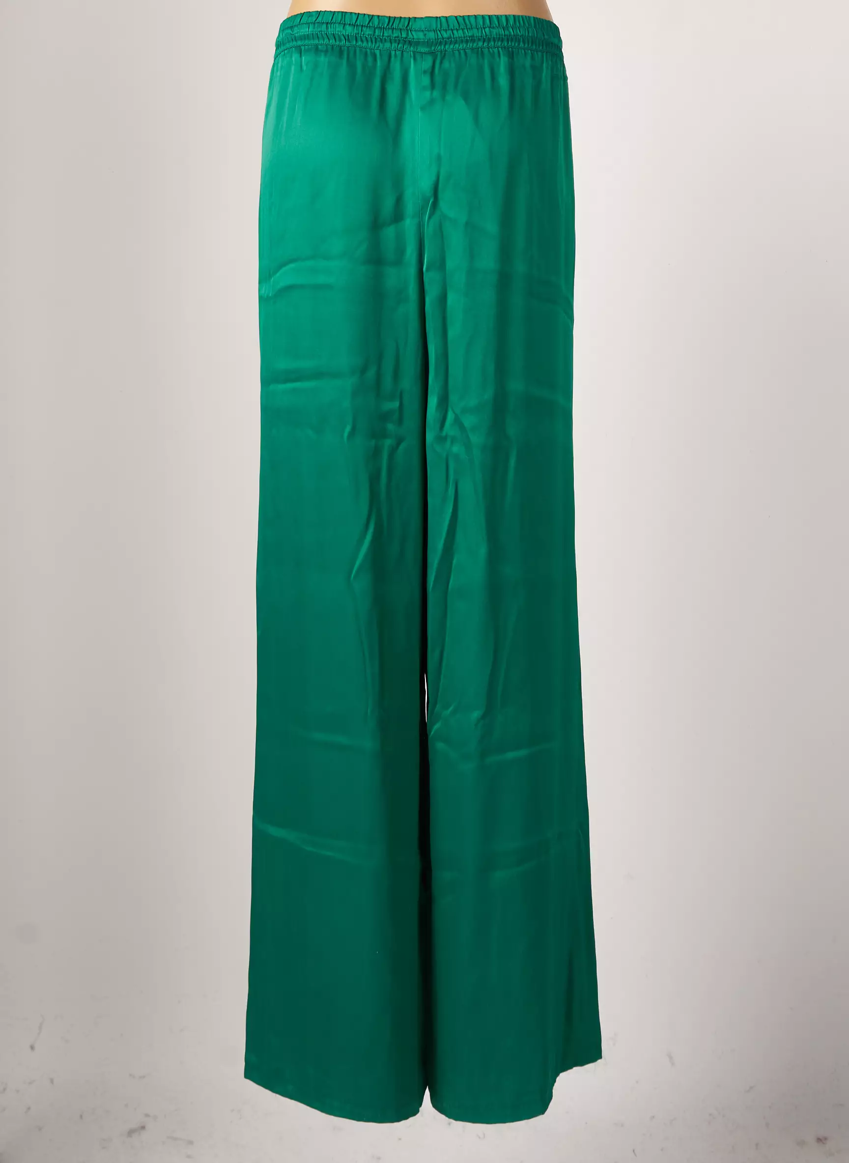 Geisha Pantalons Droits Femme couleur vert