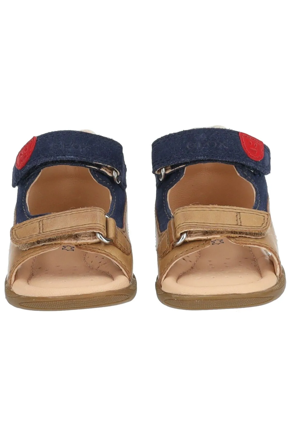 Geox  Sandalette - Braun - Flacher Absatz