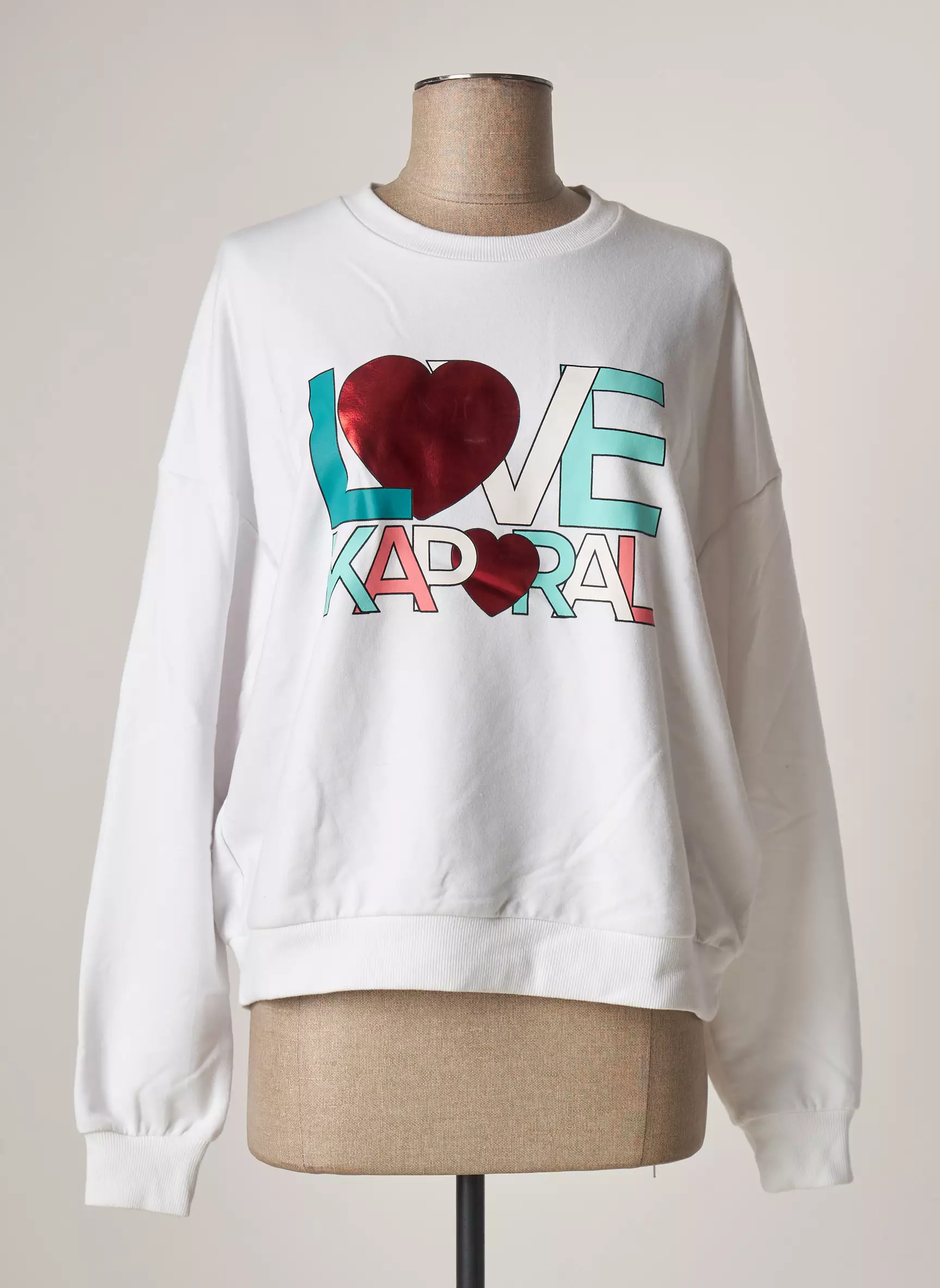 Kaporal Sweats Femme couleur blanc