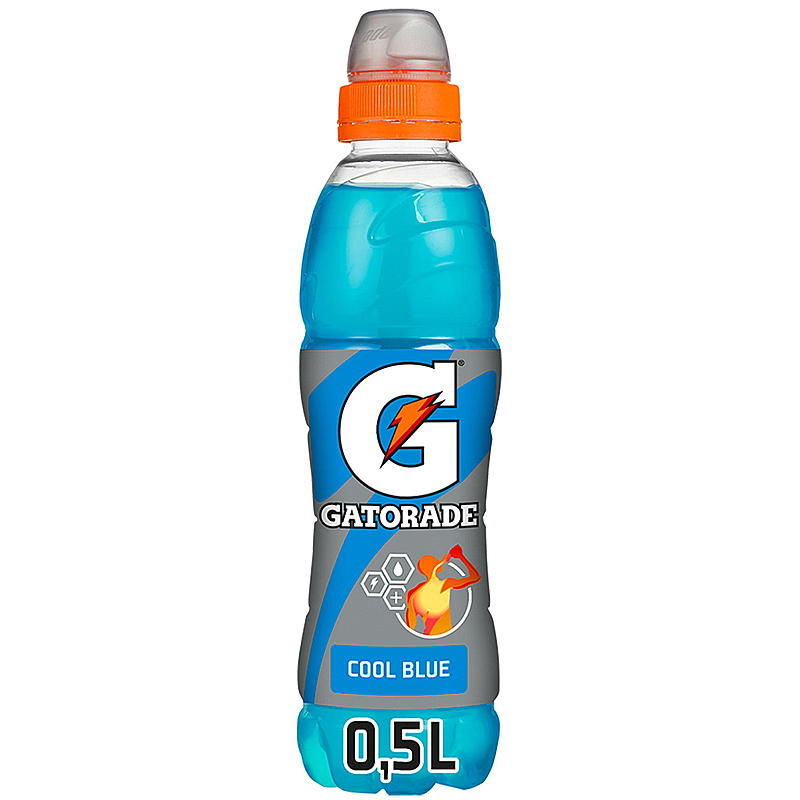 Ringnes Gatorade 0,50 l, Cool blue