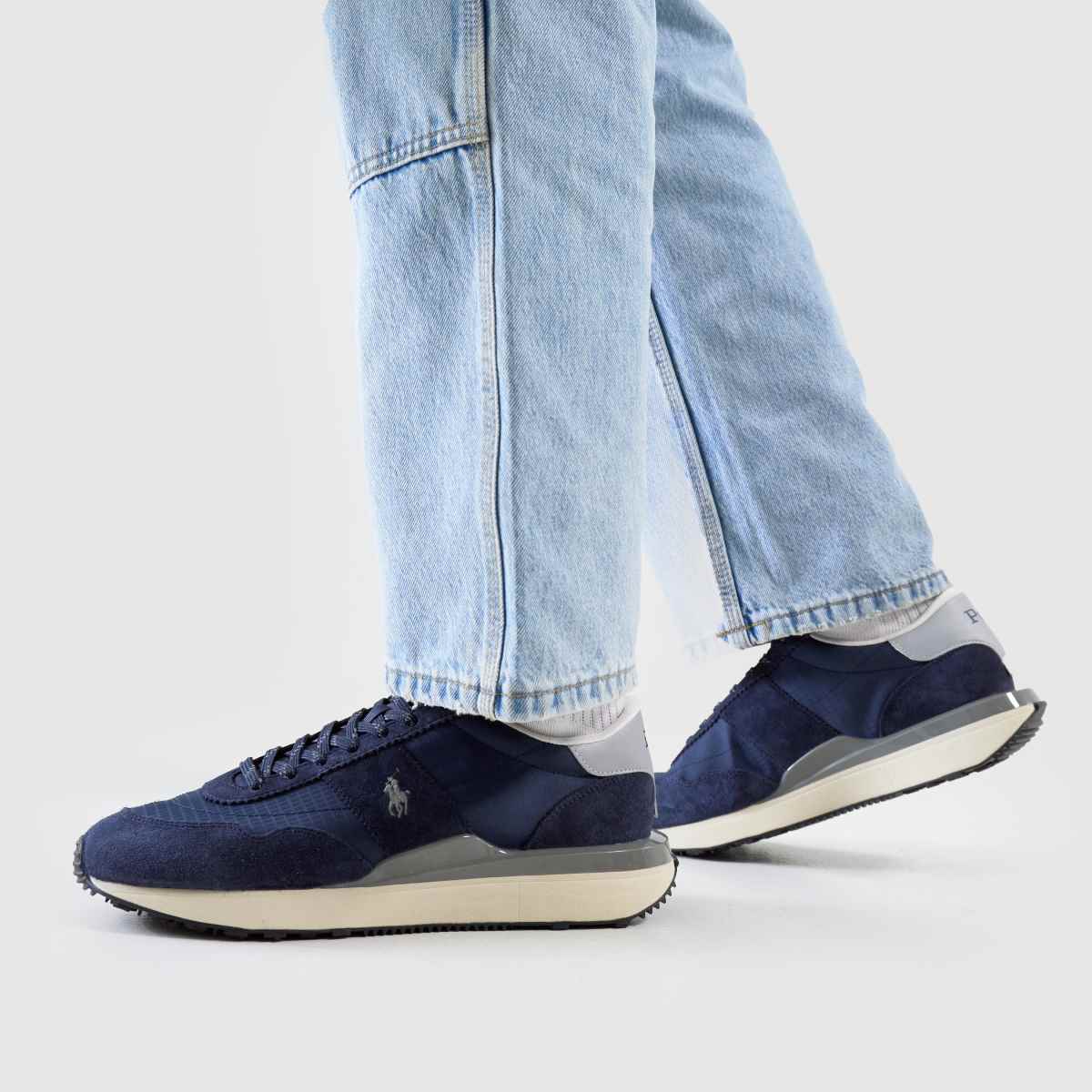 Polo Ralph Lauren – Train 89 – Marinblå träningsskor