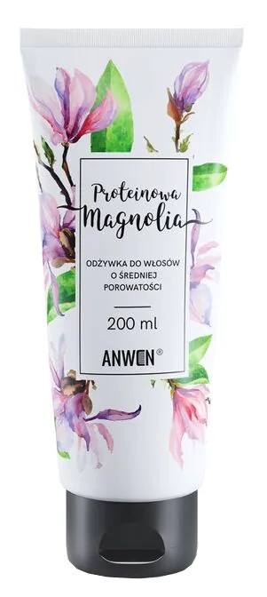 Anwen Protein Magnolia Conditioner til hår med medium porøsitet
