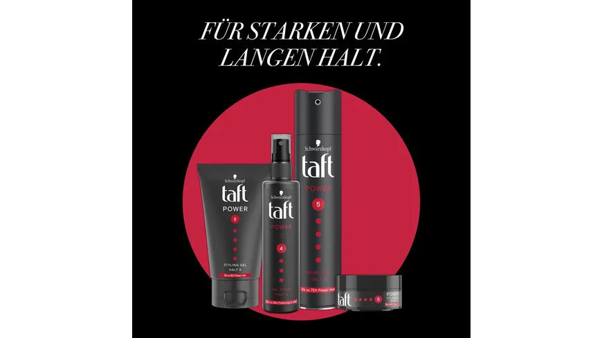 TAFT Haarlack Power 250 ml Haltegrad 5 - sehr starker Halt 250 ml