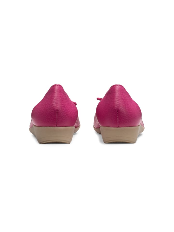 VITAFORM Hirschleder Ballerinas in fuchsia günstig kaufen