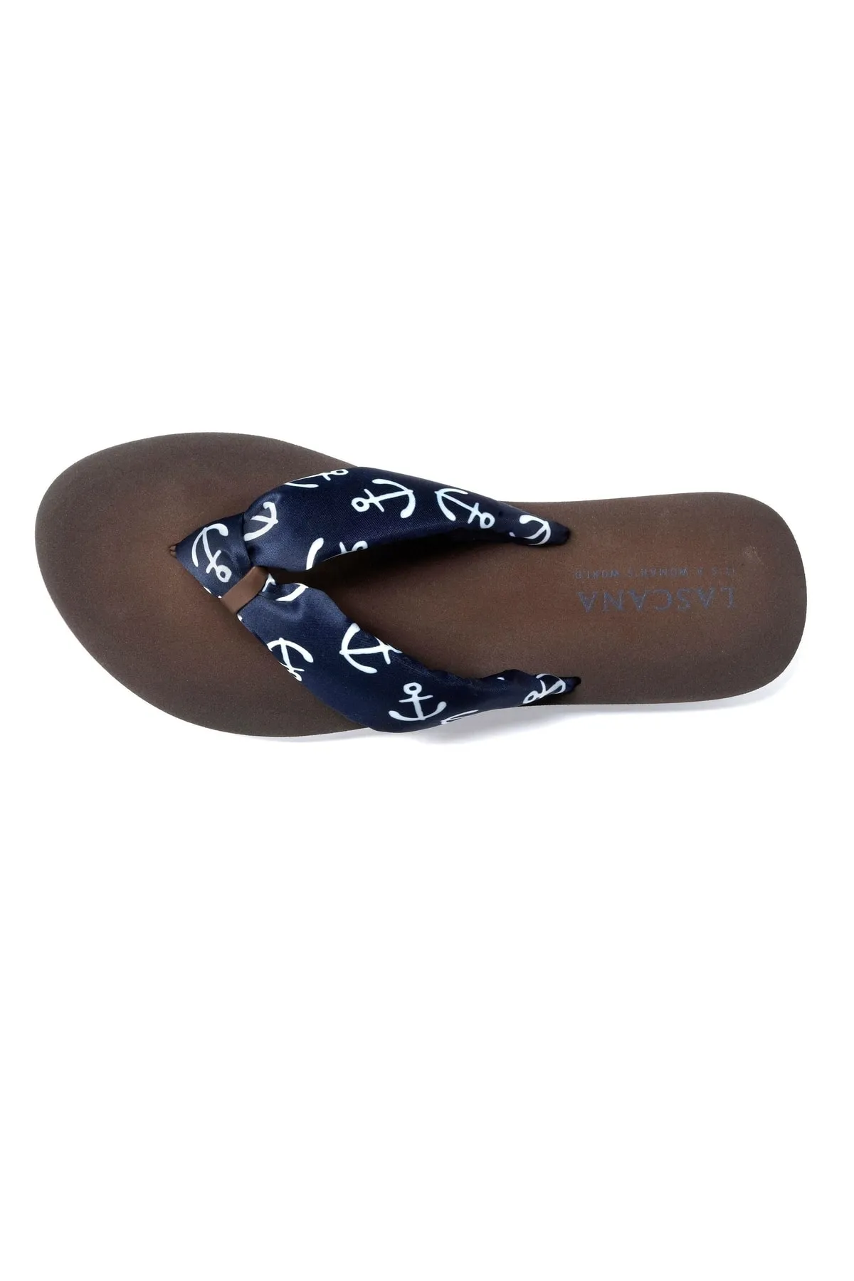LASCANA  Sandalette - Blau - Flacher Absatz