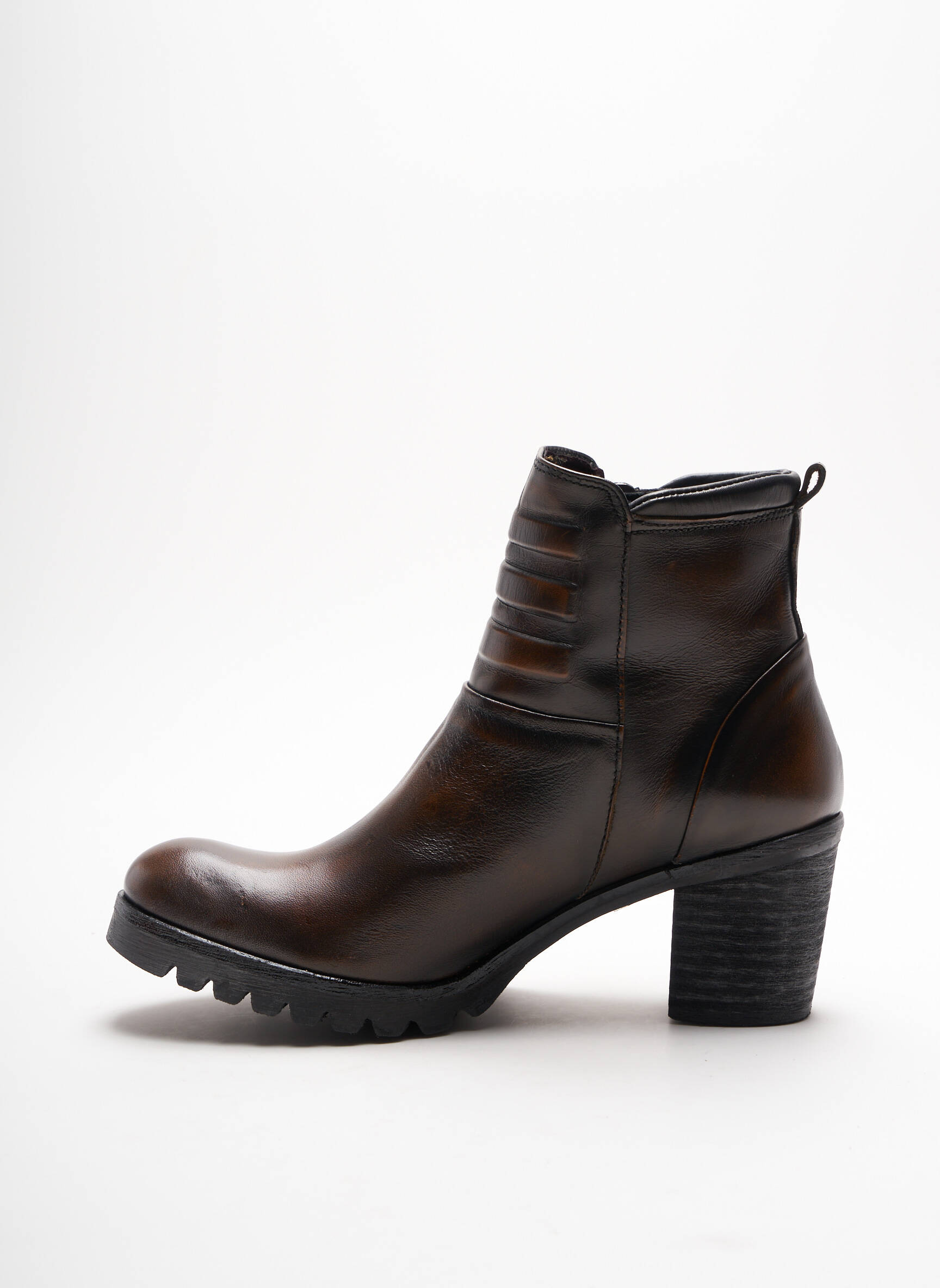 Bunker Bottines Femme couleur marron