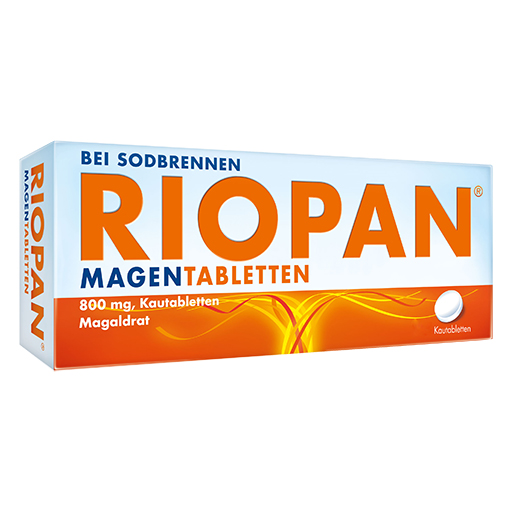 RIOPAN Magen Tabletten Kautabletten  100 St  Kautabletten
