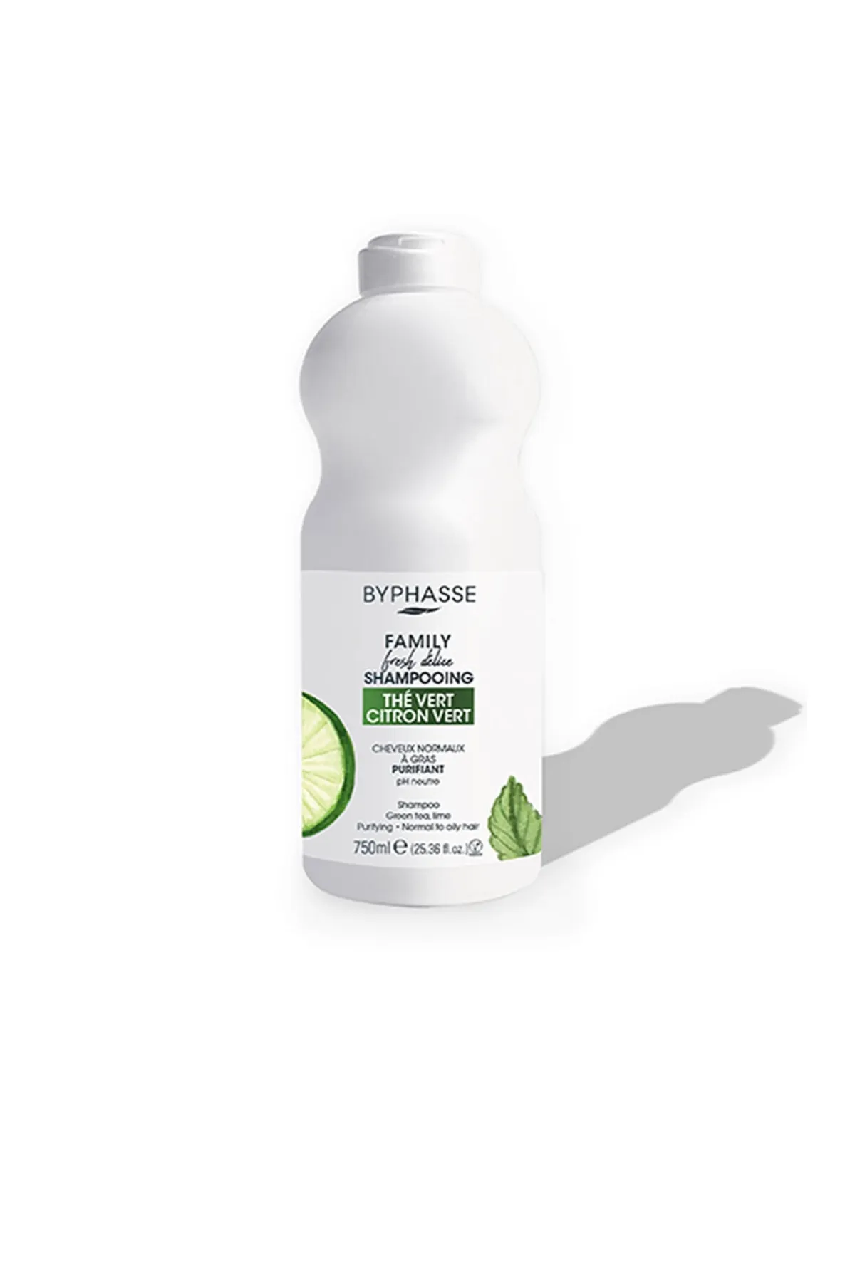 BYPHASSE  Family Fresh Delice Shampoo für normales bis fettiges Haar Byphassé 750 ml