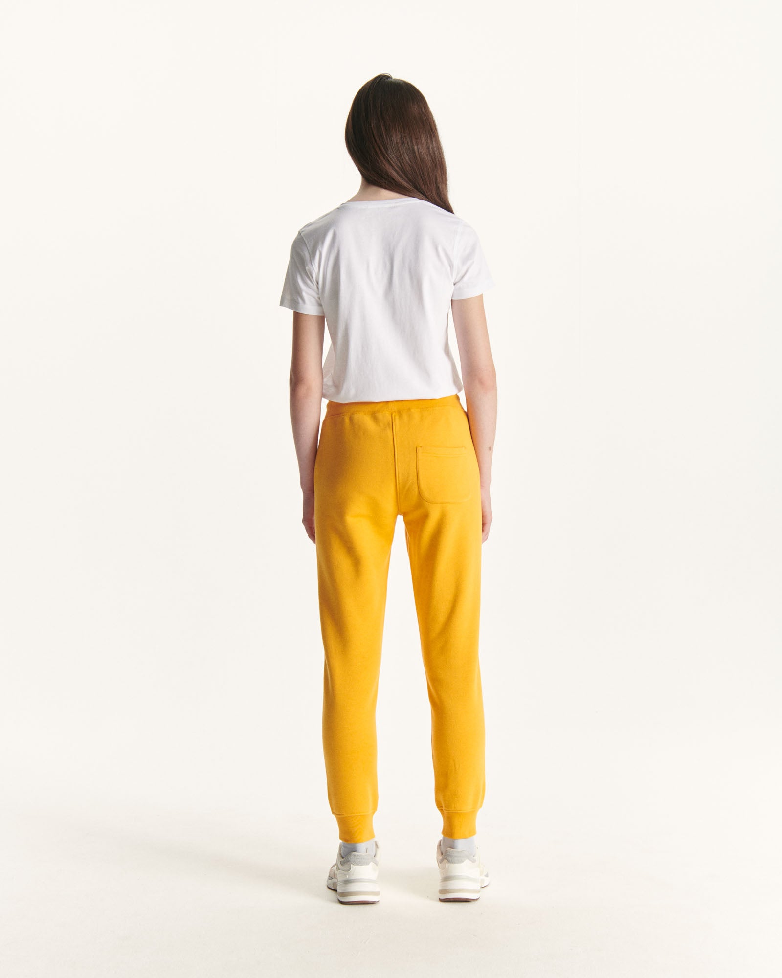 Jogging en coton biologique Ocre orange Valparaiso
