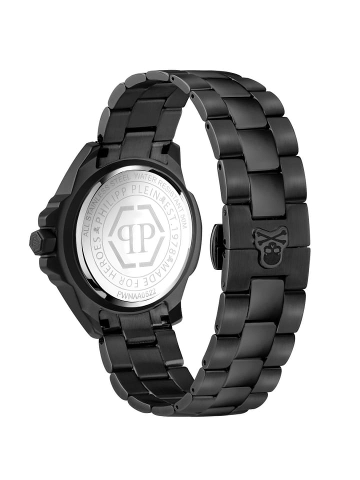 Philipp Plein Philipp Plein Unisex Uhr The $kull Genderless Rainbow in schwarz günstig kaufen onesize
