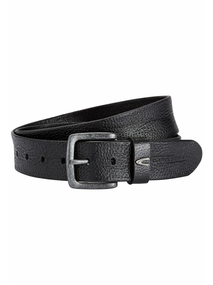 Camel Active Ledergürtel in Schwarz günstig kaufen S