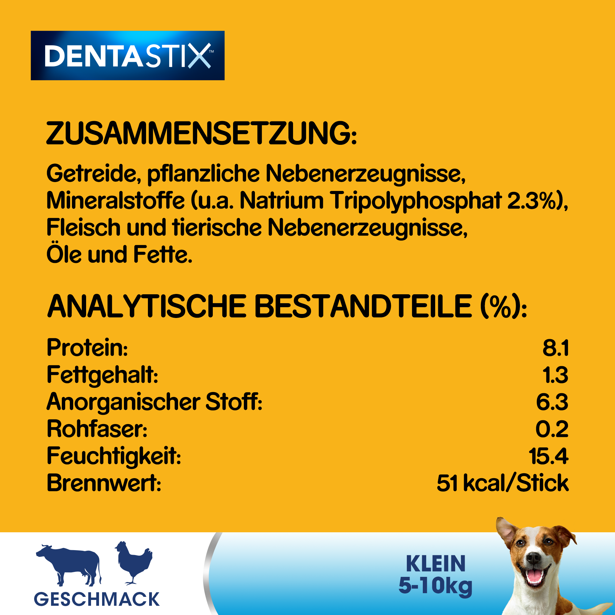 Pedigree Snacks Pedigree Zahnpflege Dentastix Daily Oral Care Multipack Mini, 5-10kg, 35x
