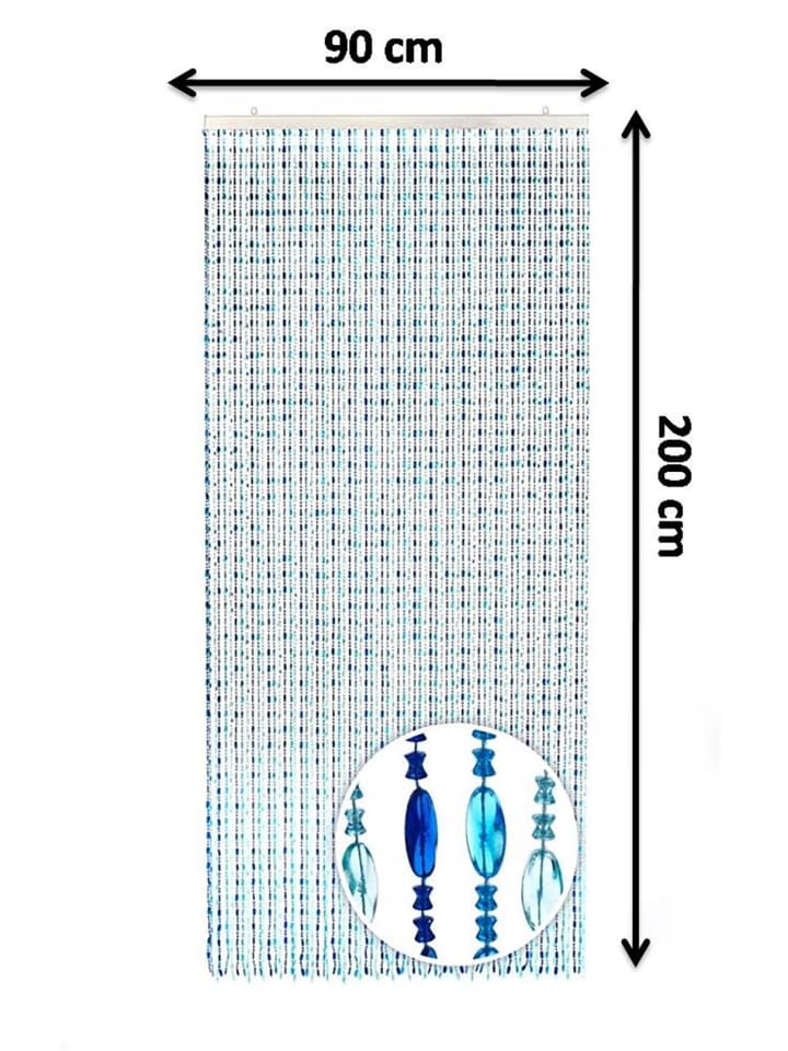 kobolo Vorhang OCEAN in Blau günstig kaufen onesize