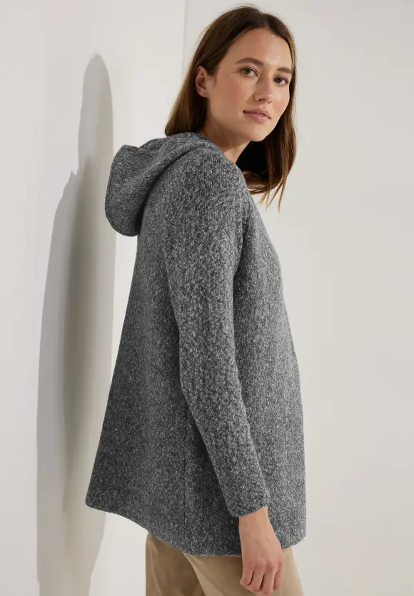 CECIL Cosy Hoodie Cardigan