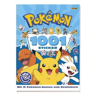 Pokémon Buch - 1001 Sticker (DE)