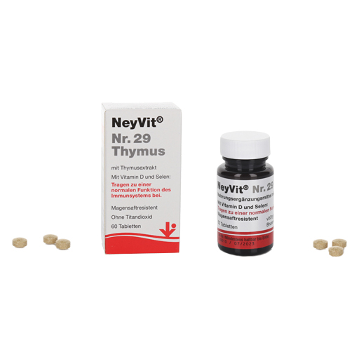 NEYVIT Nr.29 Thymus magensaftresistente Tabletten  60 St  Tabletten, magensaftresistent