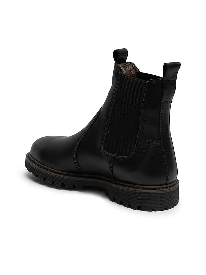 bisgaard Leder-Chelsea-Boots in Schwarz günstig kaufen 28