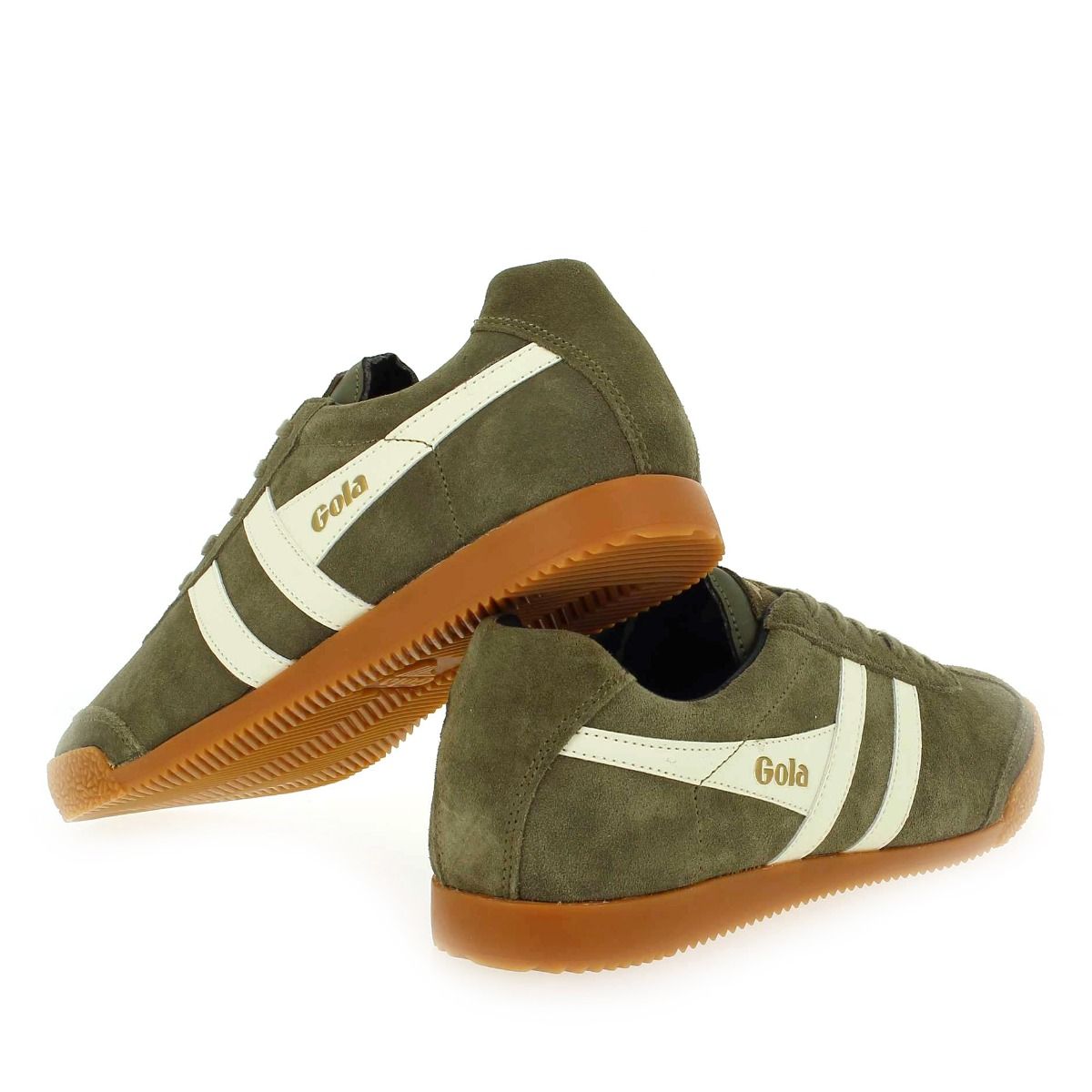Gola  HARRIER GOLA CMA192 - Kaki Blanc