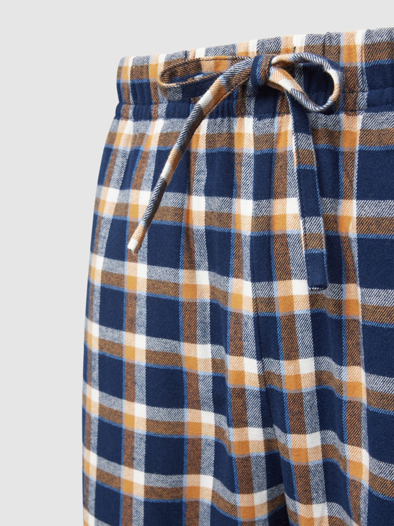 Pyjama-Hose mit elastischem Bund in kupfer