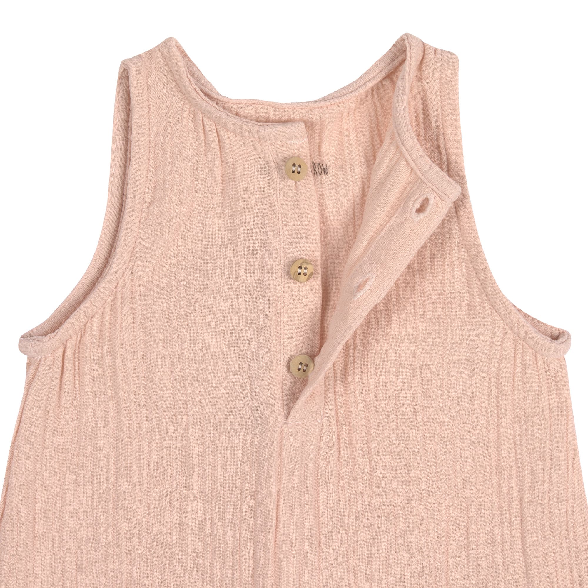 Baby Jumpsuit - Bio Baumwolle, Rosa