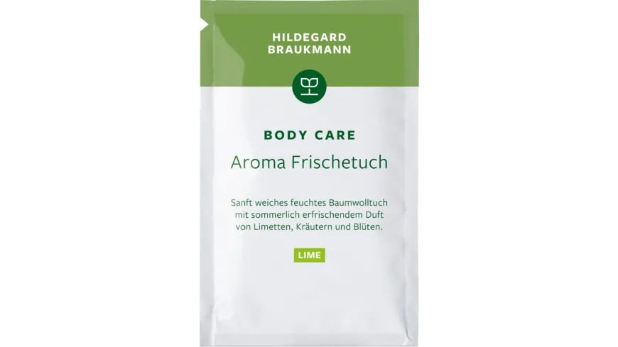 HILDEGARD BRAUKMANN BODY CARE Aroma Frischetücher Lime