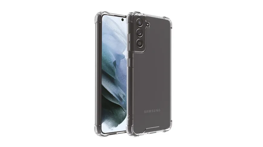 Vivanco Safe and Steady, Anti Shock Cover für Samsung Galaxy S21 FE