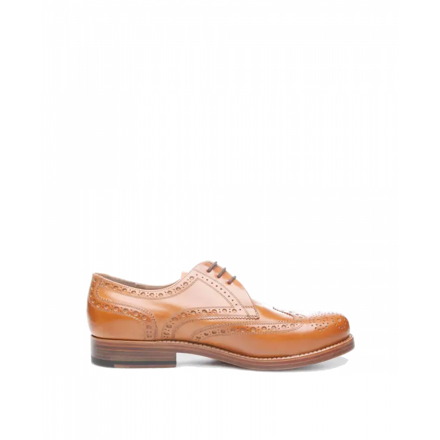 Heinrich Dinkelacker - Businessschuhe Derby JANOSCH K FULL-BROOGUE AC Antikcalf - beige