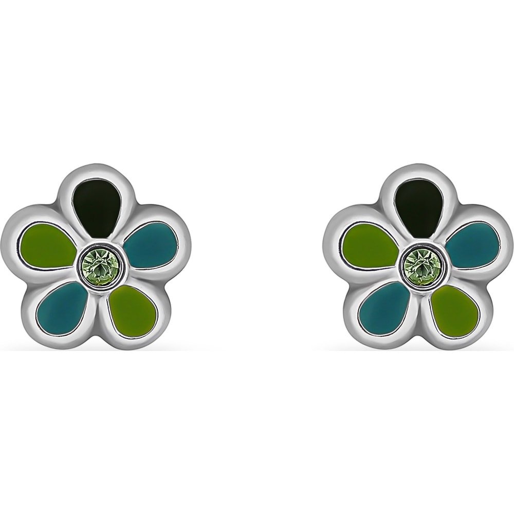 FAVS Boucles d'oreilles à fermoir à poussette 925 Argent Boucles d'oreilles