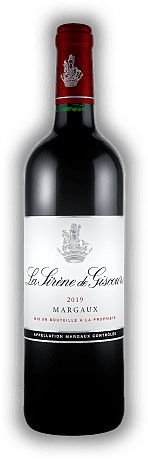 La Sirène de Château Giscours, Margaux, Cabernet Sauvignon, Merlot, Cabernet Franc, Petit Verdot, AOC, 2019, Bordeaux rouge  La Sirène de Château Giscours, Margaux, Cabernet Sauvignon, Merlot, Cabernet Franc, Petit Verdot, AOC, 2019, Bordeaux rouge