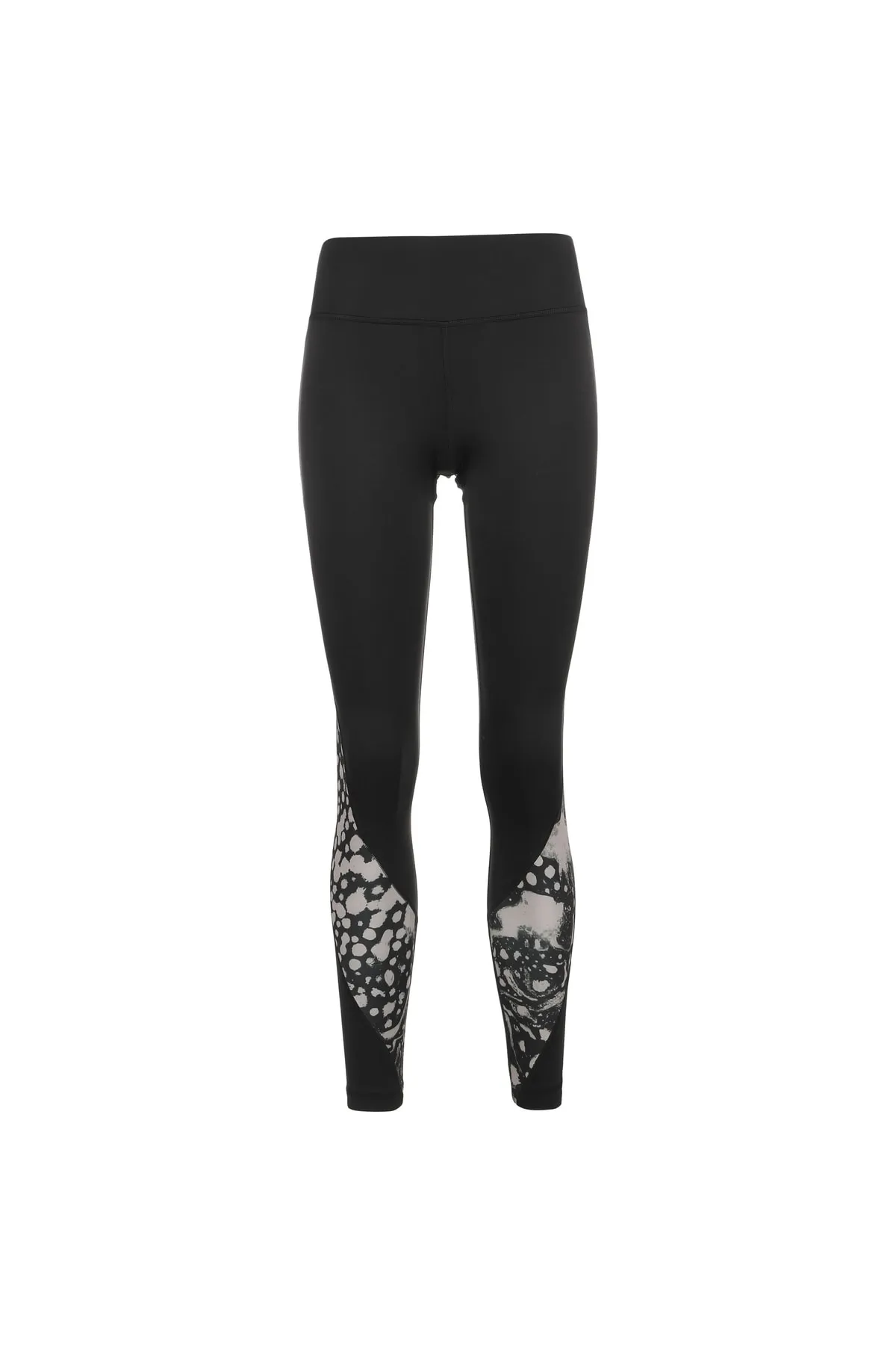 Reebok  Sport-Leggings - Schwarz - Mittlerer Bund