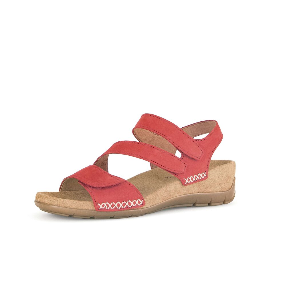 Gabor fashion Keilsandalette rot