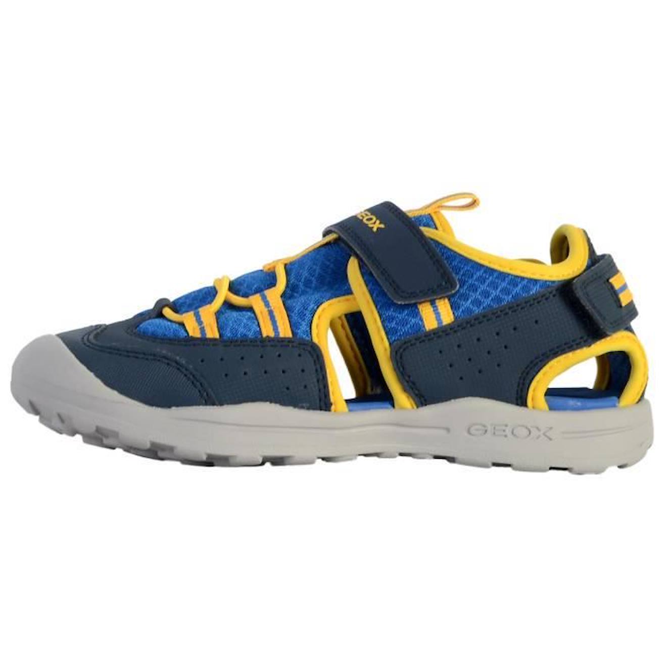 Sandales Geox à scratch enfant Geox Vaniett Bleu/Jaune bleu