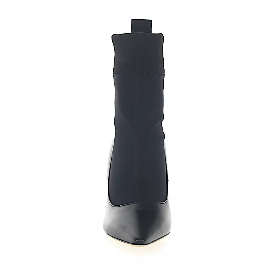 Jimmy Choo - Klassische Stiefeletten BRANDON 85 Stretch - schwarz