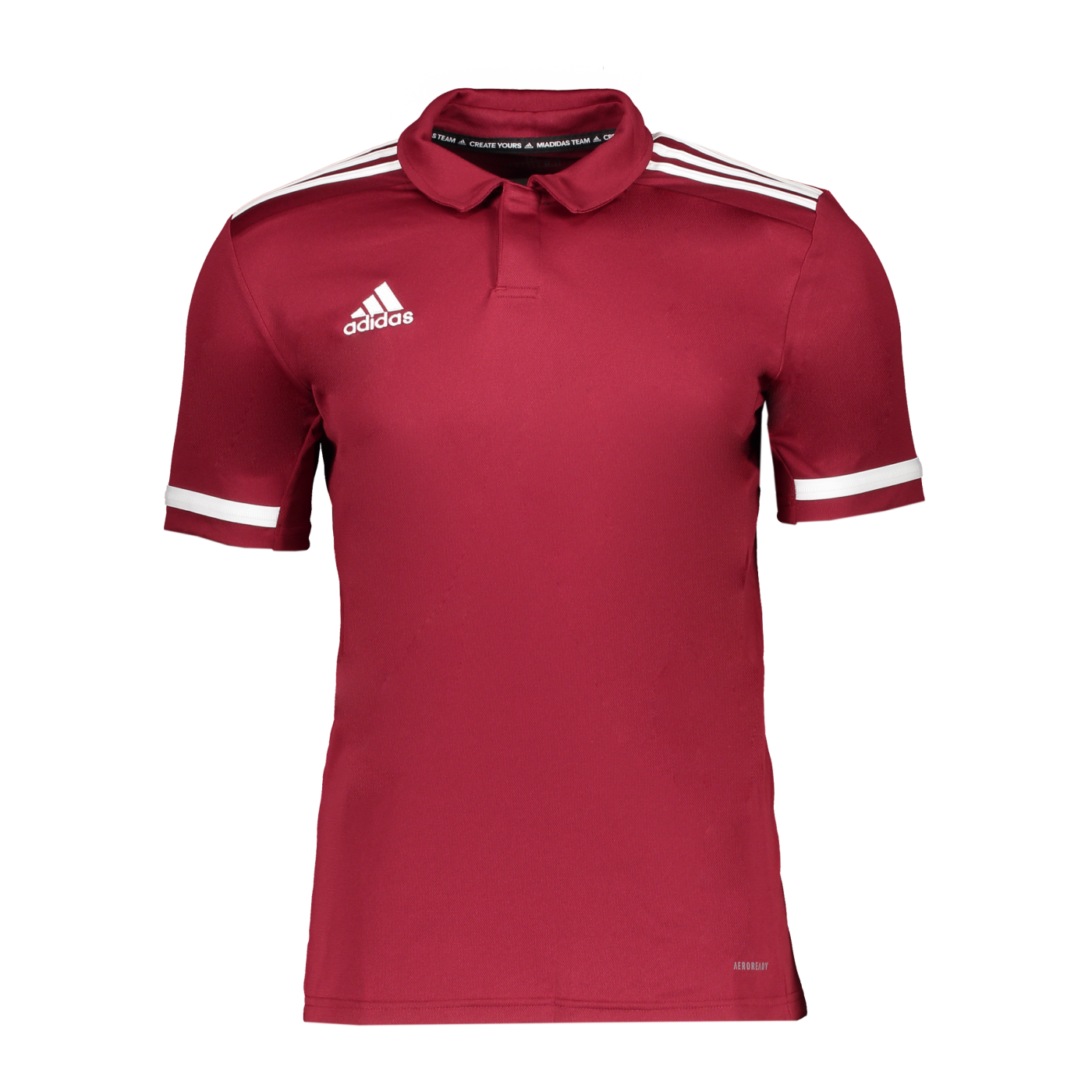 adidas MT19 Poloshirt Dunkelrot