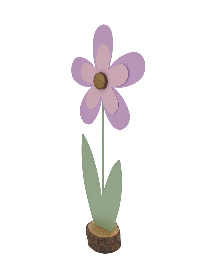 Deko-Blume aus Metall