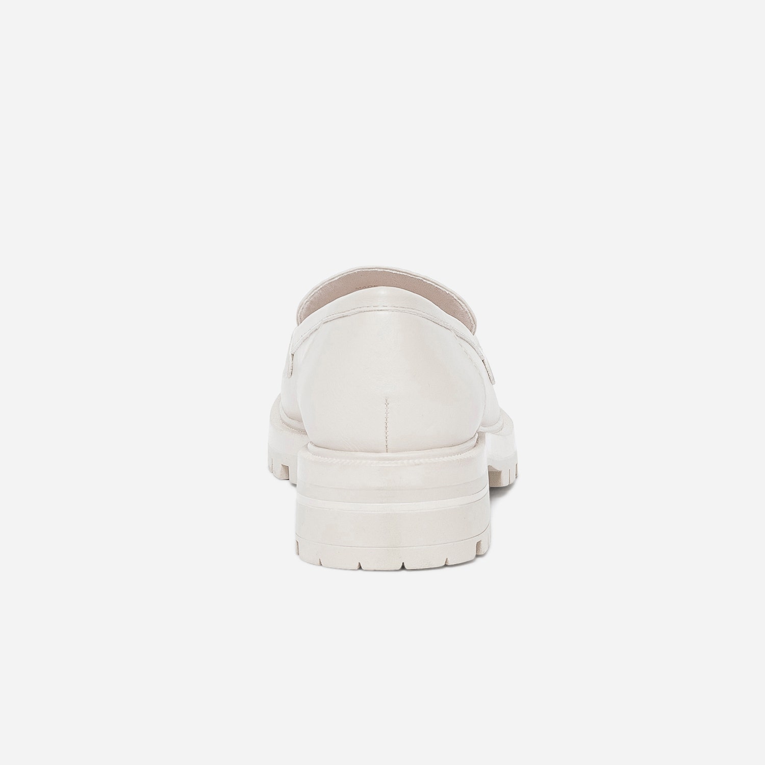 Mocassin TEXTO beige à semelle crantée