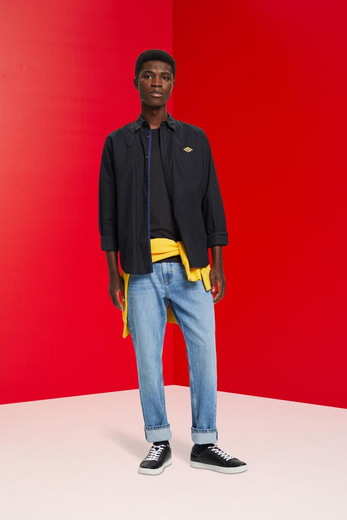 Button-Down-Hemd aus Baumwolle