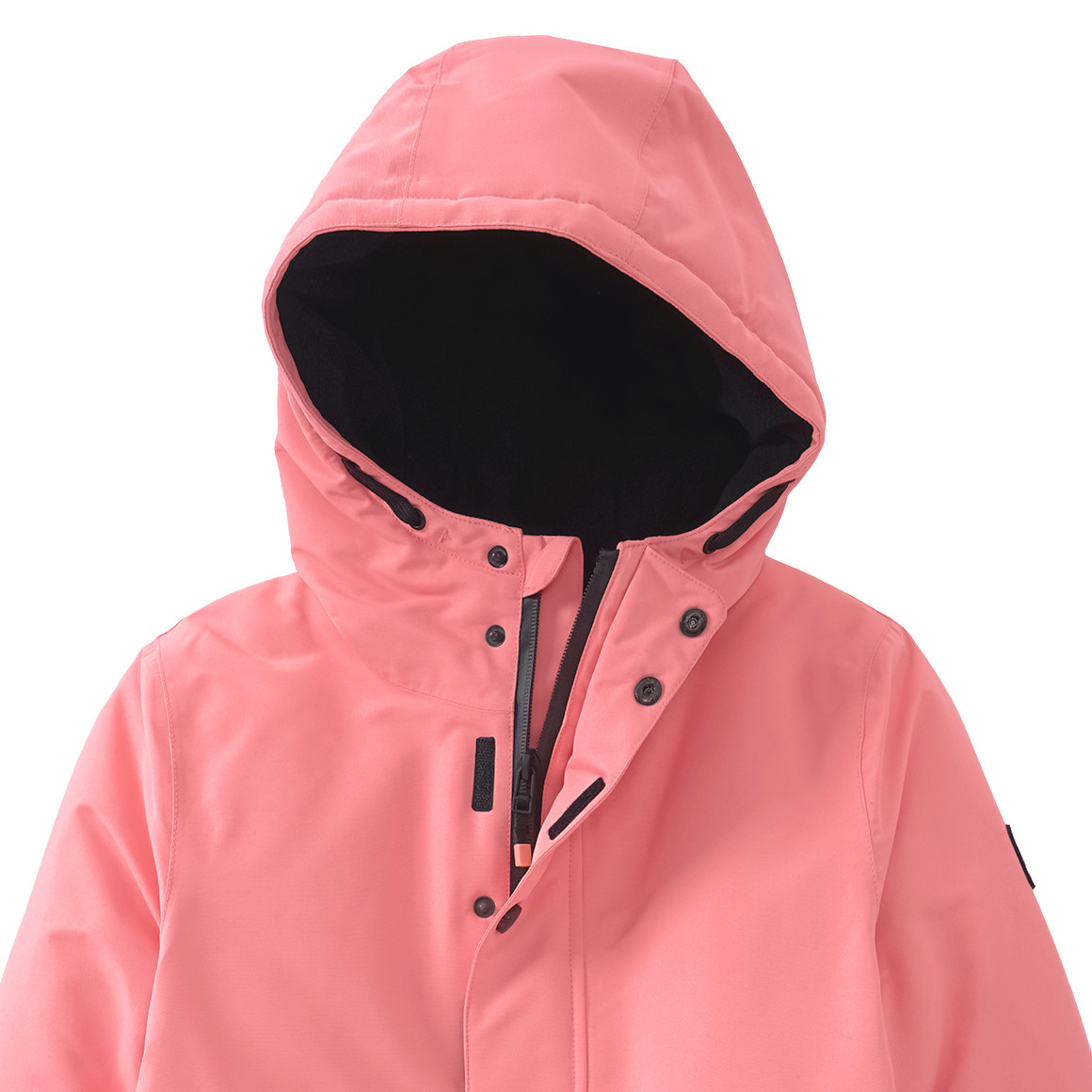 Kinder Schneejacke mit Schneefang