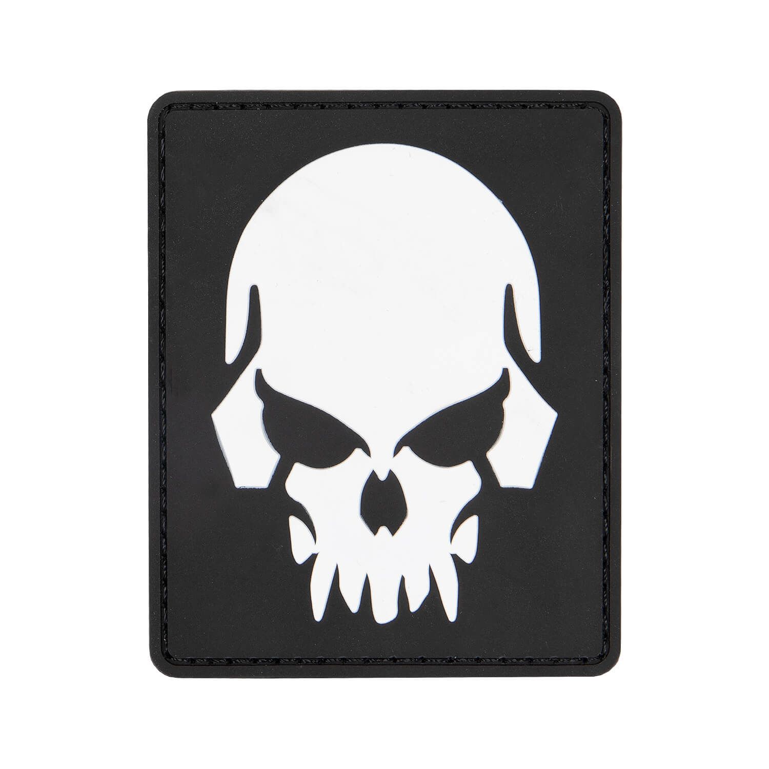 Rubber Patch Skull Large