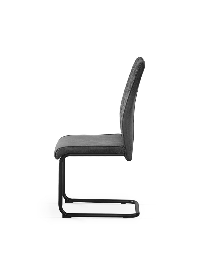 B&D Home Esszimmerstuhl THEO in Anthrazit günstig kaufen