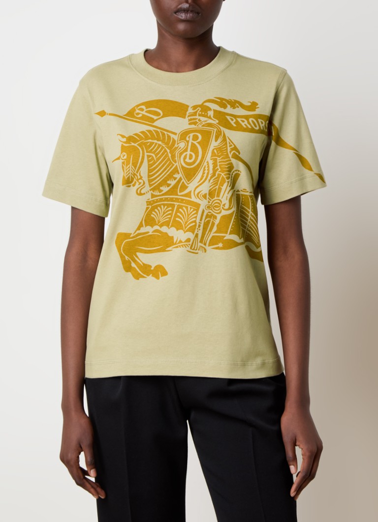 T-shirt Burberry con logo stampato