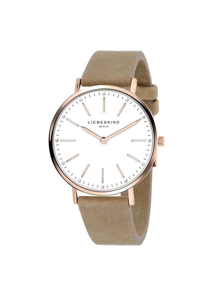 LIEBESKIND BERLIN Armbanduhr in cognac günstig kaufen onesize