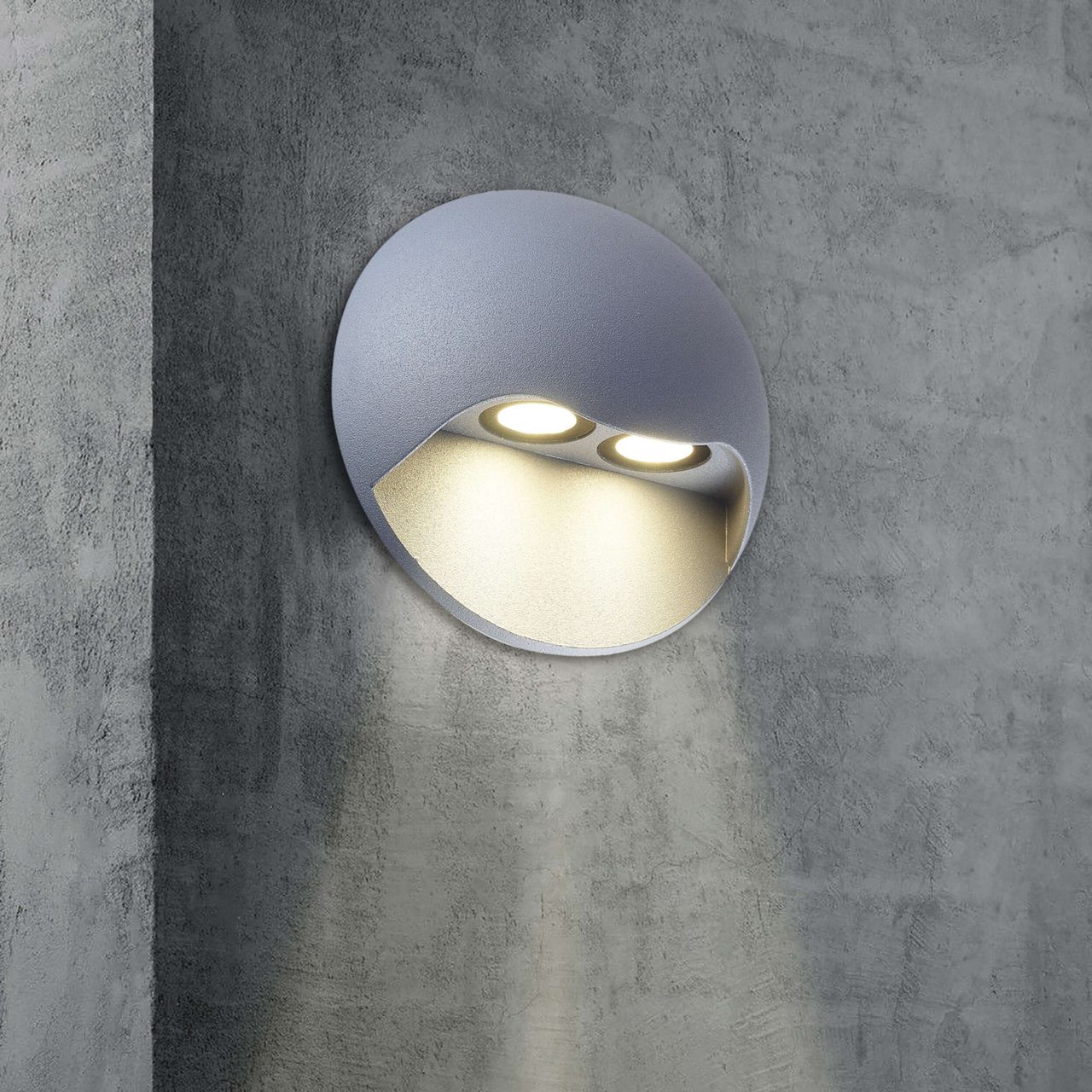 Näve Leuchten LED Außenwandleuchte 