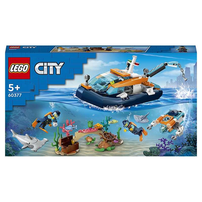 60377 Le bateau dexploration sous-marine, LEGO City