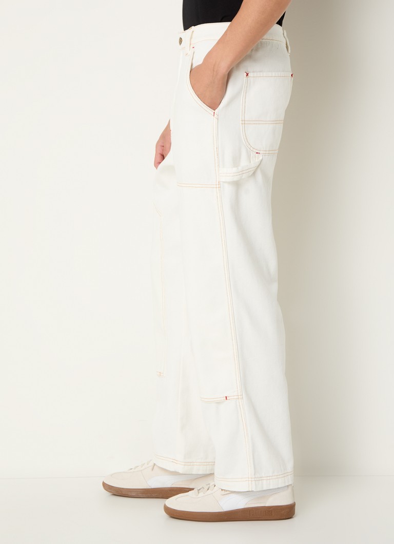 ICE CREAM Canvas Carpenter straight leg jeans with side pockets