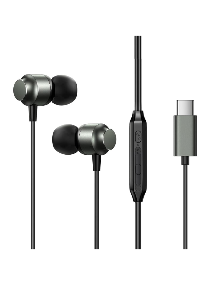 COFI 1453 JR-EC06 USB-C In-Ear-Kopfhörer – Grau in Grau günstig kaufen onesize
